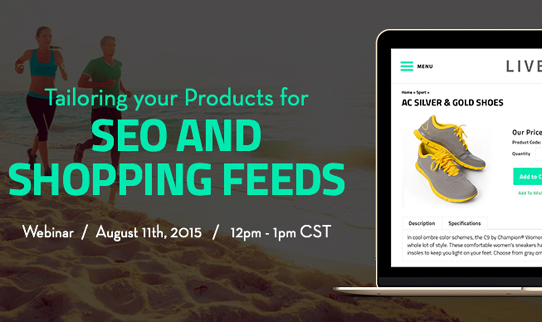 Webinar Video + Q&A Tailoring your Products for SEO and Shopping Feeds